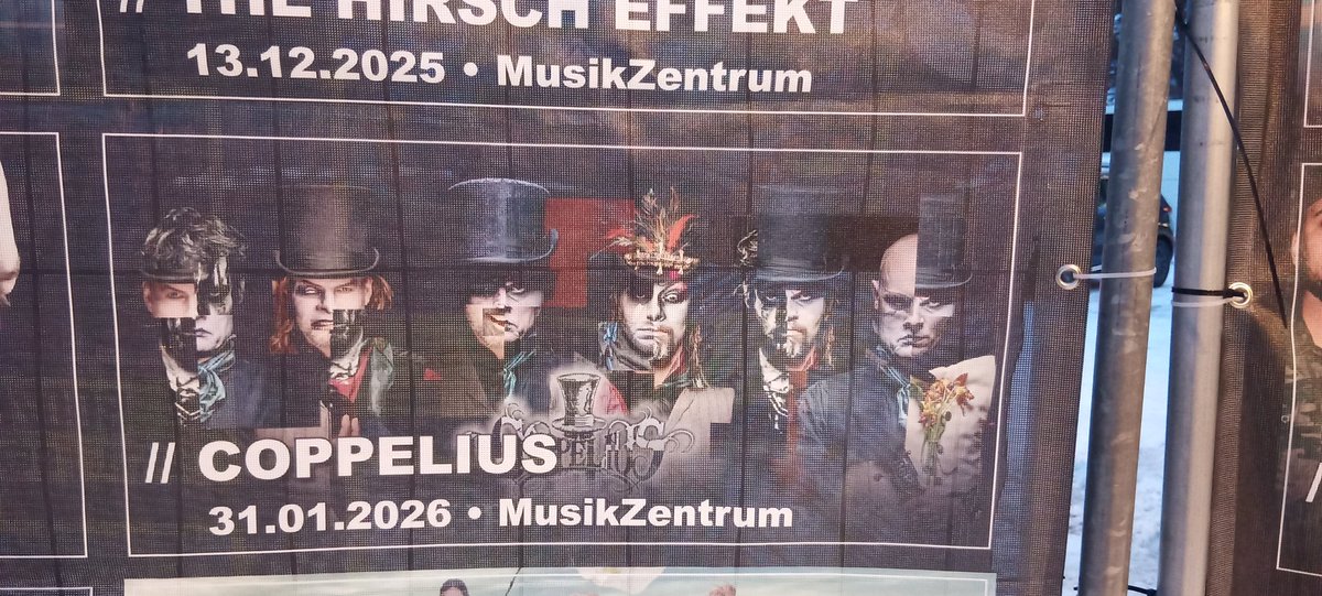 Today is my 109th Coppelius live🥳