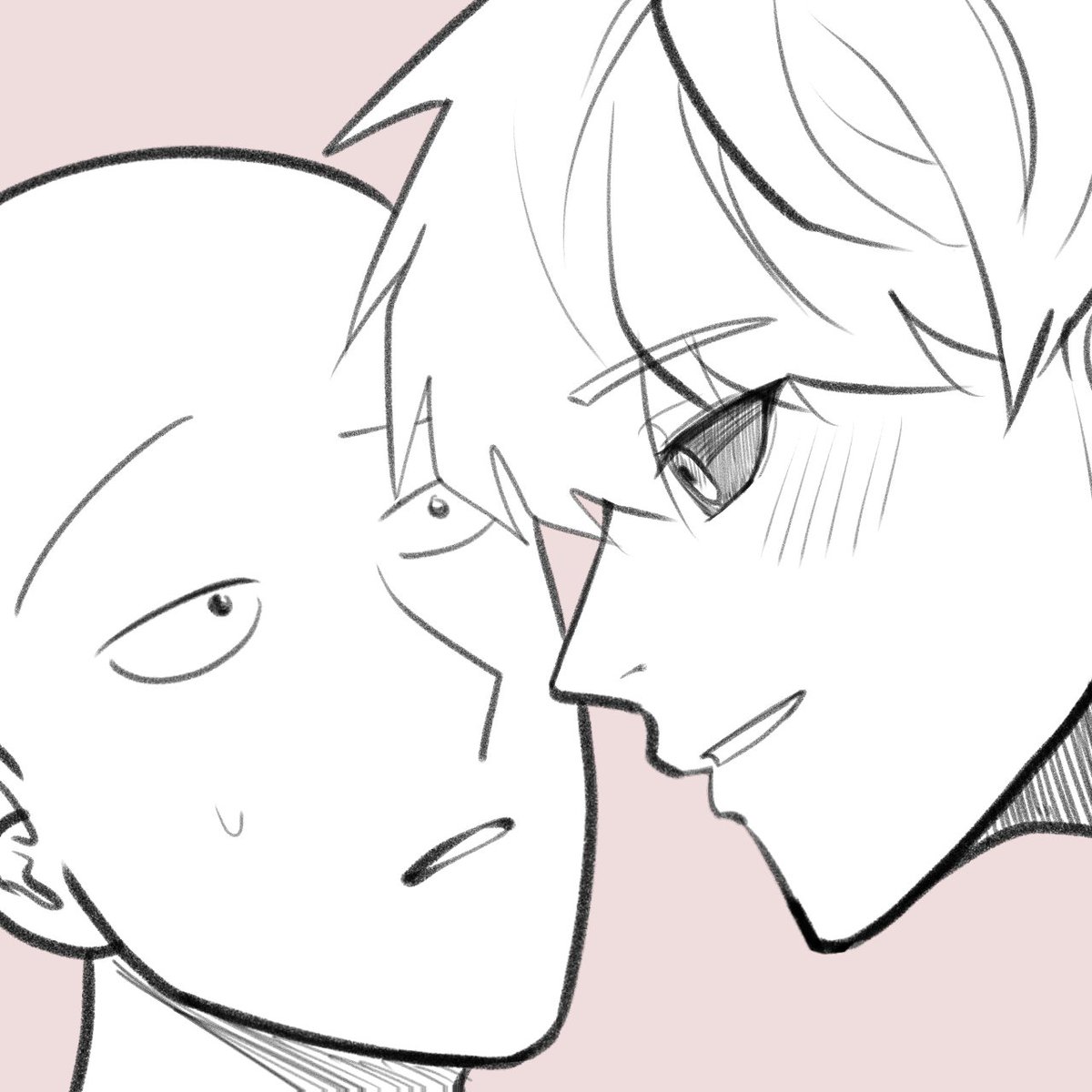 의불 제노사이 낙서....진짜 오랜만에 그리고 싶어서 대충 끄적엿습니다.....🥲