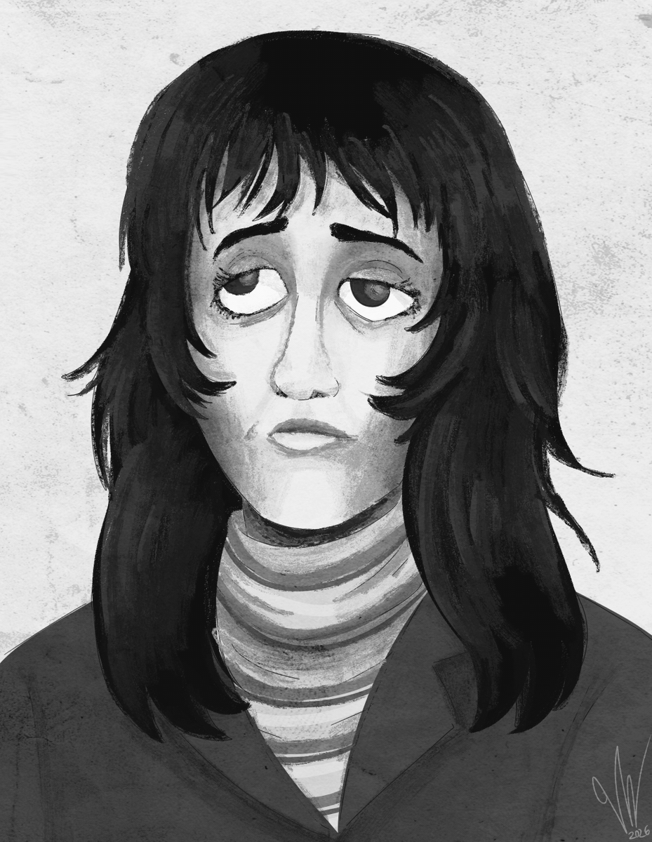 Victoriaaagh's tweet image. forensic recreation of the jane doe from the tulpar disaster, known as "anya noname" - her full identity has still not been discovered.

#mouthwashing #mouthwashinganya