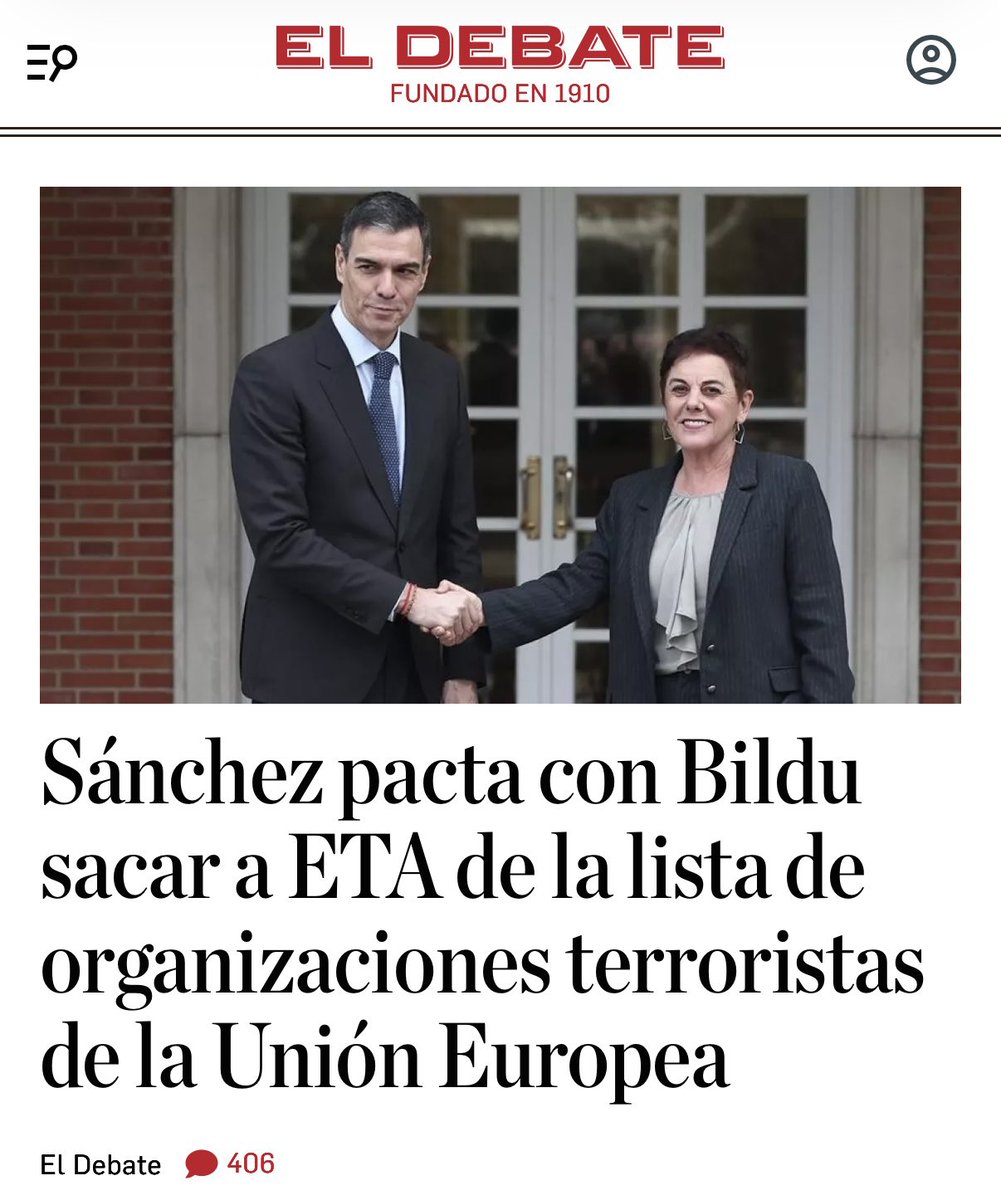 El PSOE es un estercolero político, moral y social. 

Tantos años de sufrimiento para acabar sometiendo a España a los intereses más abyectos de Bildu.

El PSOE es una mezcolanza putrefacta.