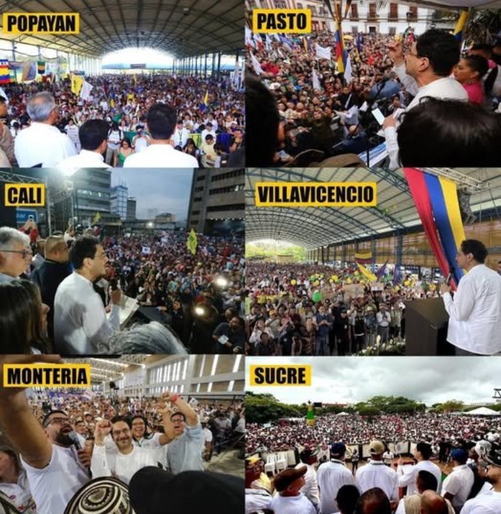 Iván Cepeda no necesita cargar bultos en Corabastos, ni vestirse de indígena, comer tomates sin lavar, cargar baldes en la cabeza, llorar en las iglesias para llamar la atención, su trayectoria política, sus propuestas y la coherencia que tiene son suficientes para llenar plazas.