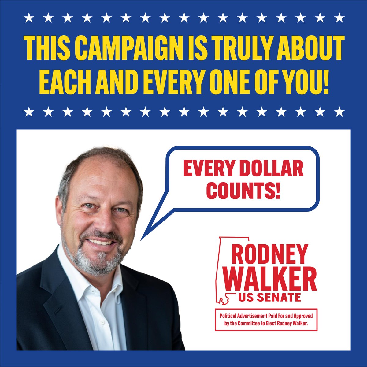 walkerforAL's tweet image. We’re nearing our end-of-month fundraising deadline! Every dollar counts. 

Ready for bold change? Vote Rodney Walker for Senate and support the Walker Victory Fund! 💰 

👉 secure.anedot.com/walker-victory… 

#RodneyWalker #Alabama #Fundraising #Vote