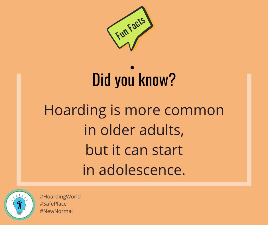 Fun Fact 🧠
Hoarding is more common in older adults, but it can actually begin during adolescence.
Early awareness and gentle support can make a big difference in building healthy organizing habits for life.
#OrganizeYourLife #HoardingWorld #AskAngelaBrown
