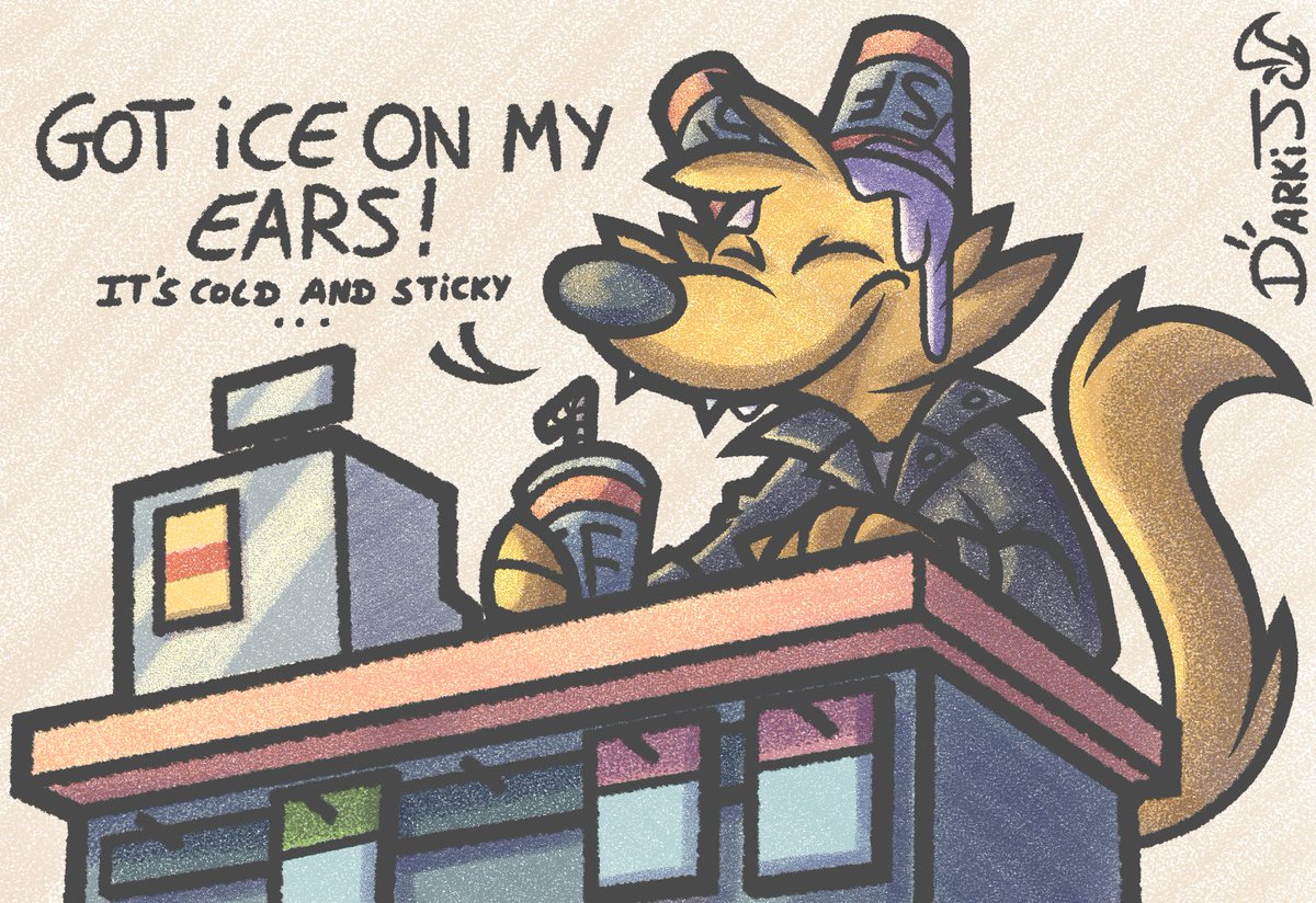 DarkiJo_'s tweet image. Enjoy a milkshake after a crime.