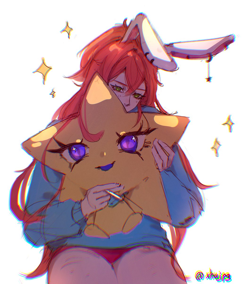 Had a long conversation with my friend and they reminded me that joy is also a form of resistance! It hit me so hard that I hadn't realized it because that's who my mascot is, JOY! Taking a step back to do some things I enjoy today, starting with playing some Yakuza <3