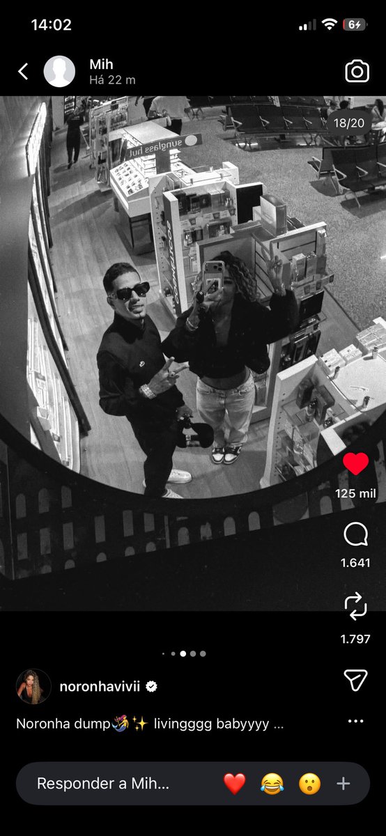 secretsdosinflu's tweet photo. A Viviane postando foto com o DaFuria no feed 🍀🫵🏼🥹 https://t.co/88yNqnszi1