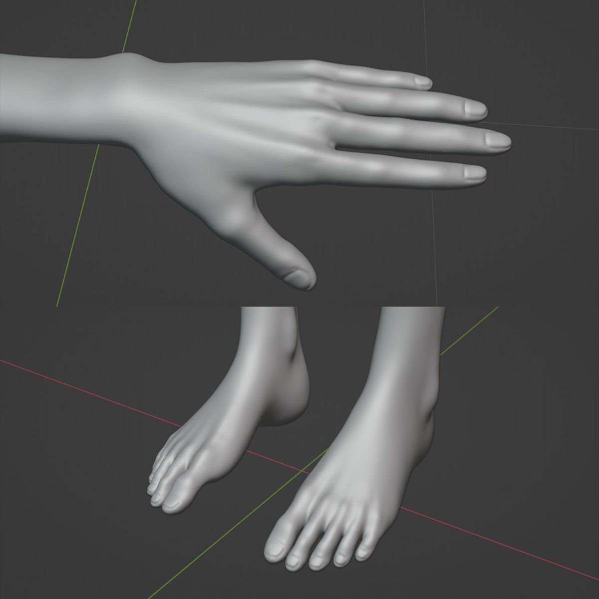 dollykeeper_'s tweet photo. WIP
This is going to be my BIGGEST project so far. I’m planning to practice muscle rigging and push my skills to the MAX. Let’s see how it turns out. By the way, this is my character - Dollykeeper (that’s me 🙃)
#b3d #blender #3dcharacter #3DModel https://t.co/QCgzeYwb5S