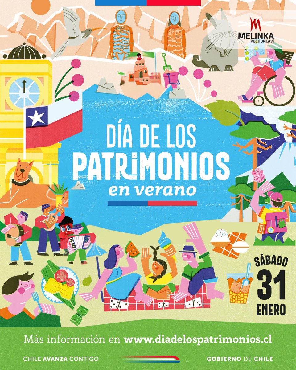 ¡Busca a Soporopo en la gráfica!
👉🏼También invitamos a descargar su imagen para pintar 🖍️🖌️en el Día de los Patrimonios, puede ser una actividad divertida durante estas vacaciones de verano.
Descarga: l1nq.com/xESbs
#DíaDeLosPatrimonios #SitiosDeMemoria #DerechosHumanos