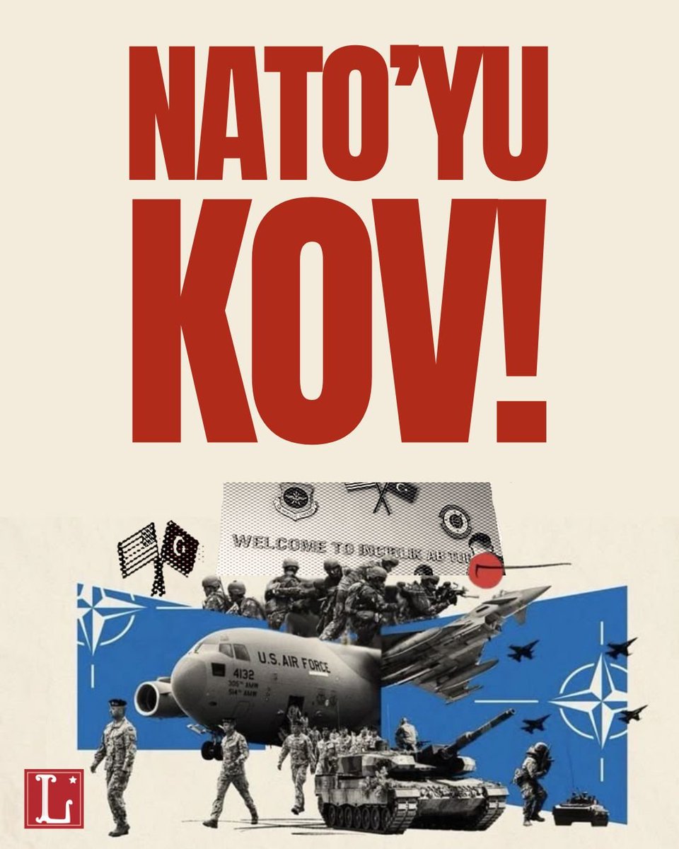 natoyukov's tweet photo. Temmuz ayında NATO'yu Ankara'dan kovmak, bu sömürü düzenini ifşalamak demektir!

Temmuz ayında NATO’yu Ankara’dan kovmak, yeni paylaşım savaşına karşı durmaktır!

Temmuz ayında NATO’yu Ankara’dan kovmak, ülkedeki bütün NATO üstlerini de kovmanın ilk adımıdır!

NATO'YU KOV! https://t.co/PGKa0avajT