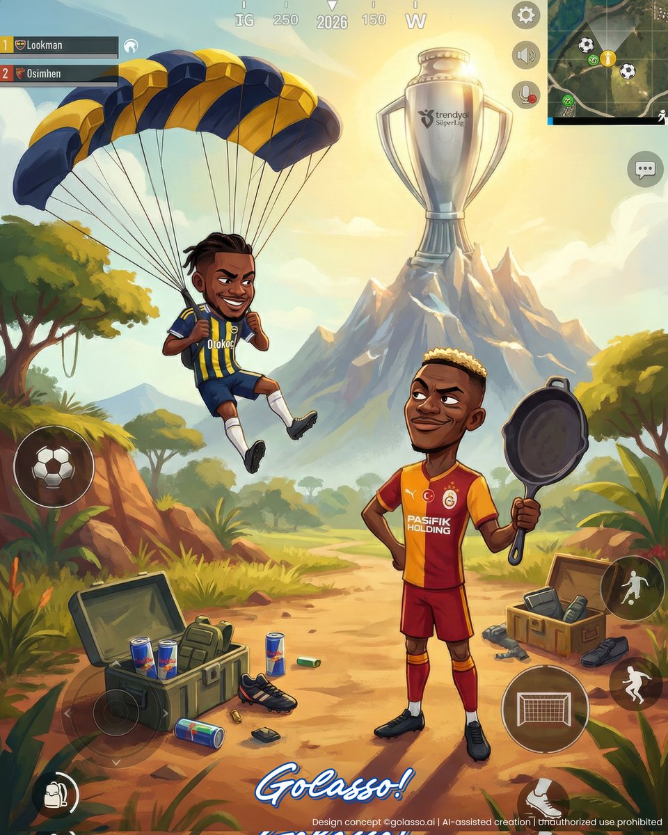 ⚽️ Oyuna Yeni Bir Nijeryalı Dahil Oluyor!

Fenerbahçe, hücum hattını güçlendirmek adına Ademola Lookman transferi için yoğun mesai harcıyor. Sarı lacivertliler oyuncuyla anlaşma sağlarken, Atalanta ile ödeme planı konusunda henüz uzlaşma sağlayamadı.
#AdemolaLookman #Fenerbahçe