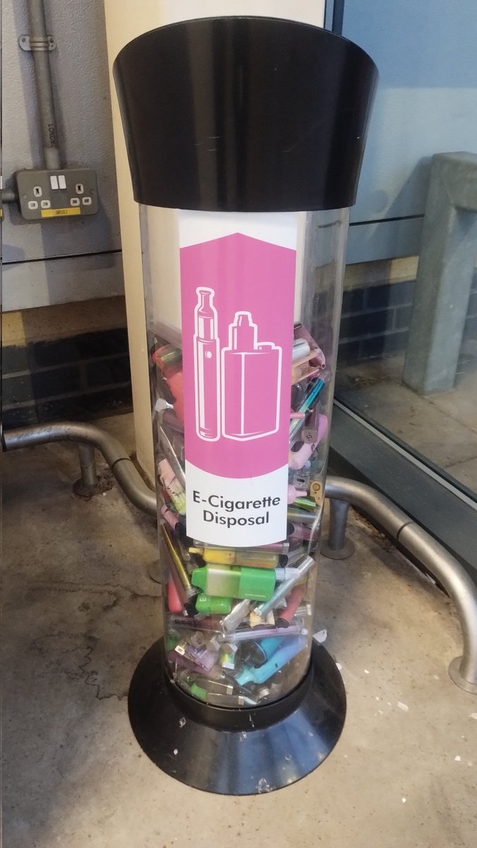 OurBellGreen's tweet image. Vapes recycled. #litter #vapes #bellgreen