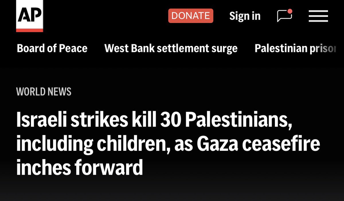 AssalRad's tweet image. “As ceasefire inches forward”

Hey @AP, would you use the same language if 30 Israelis were killed today?