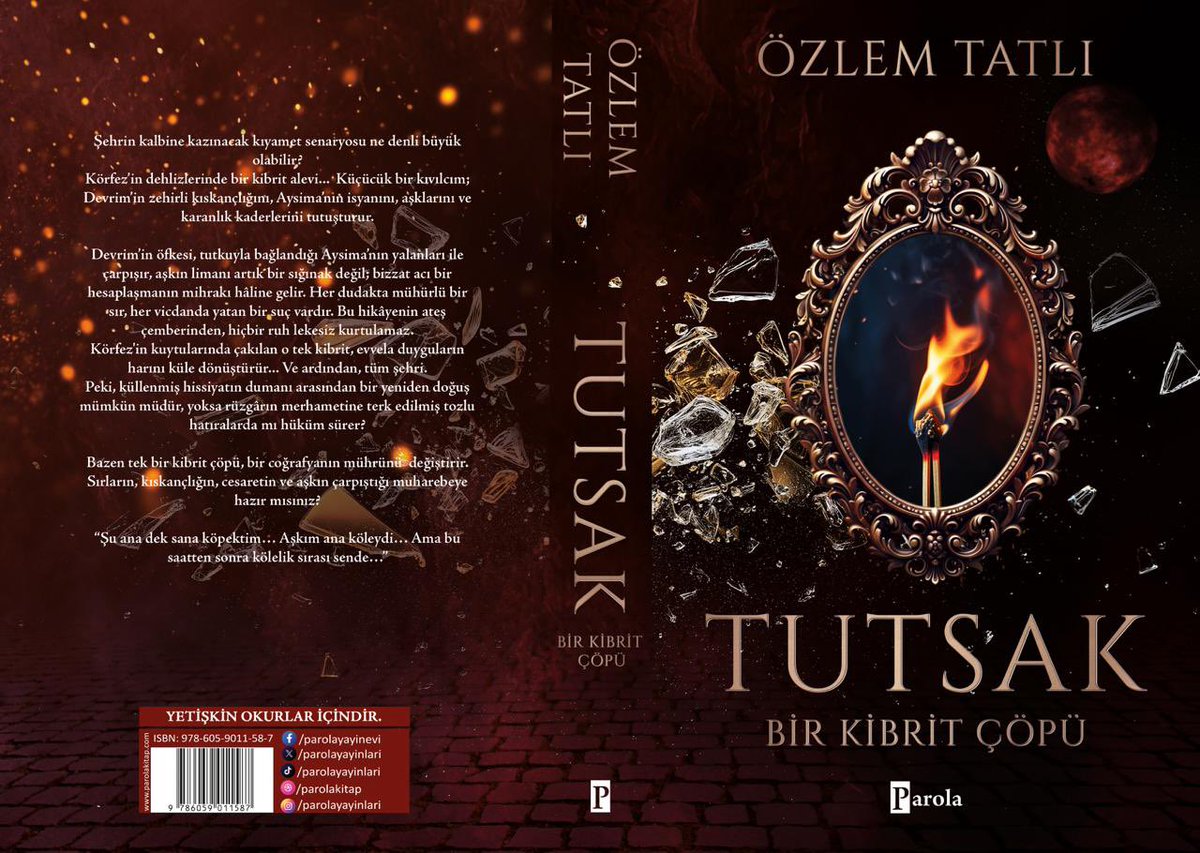 Özlem Tatlı’nın kaleminden `Tutsak-Bir Kibrit Çöpü’ çok yakında sizlerle.

Yetişkin okurlar için uygundur. 

#parolayayınları #özlemtatlı #tutsak