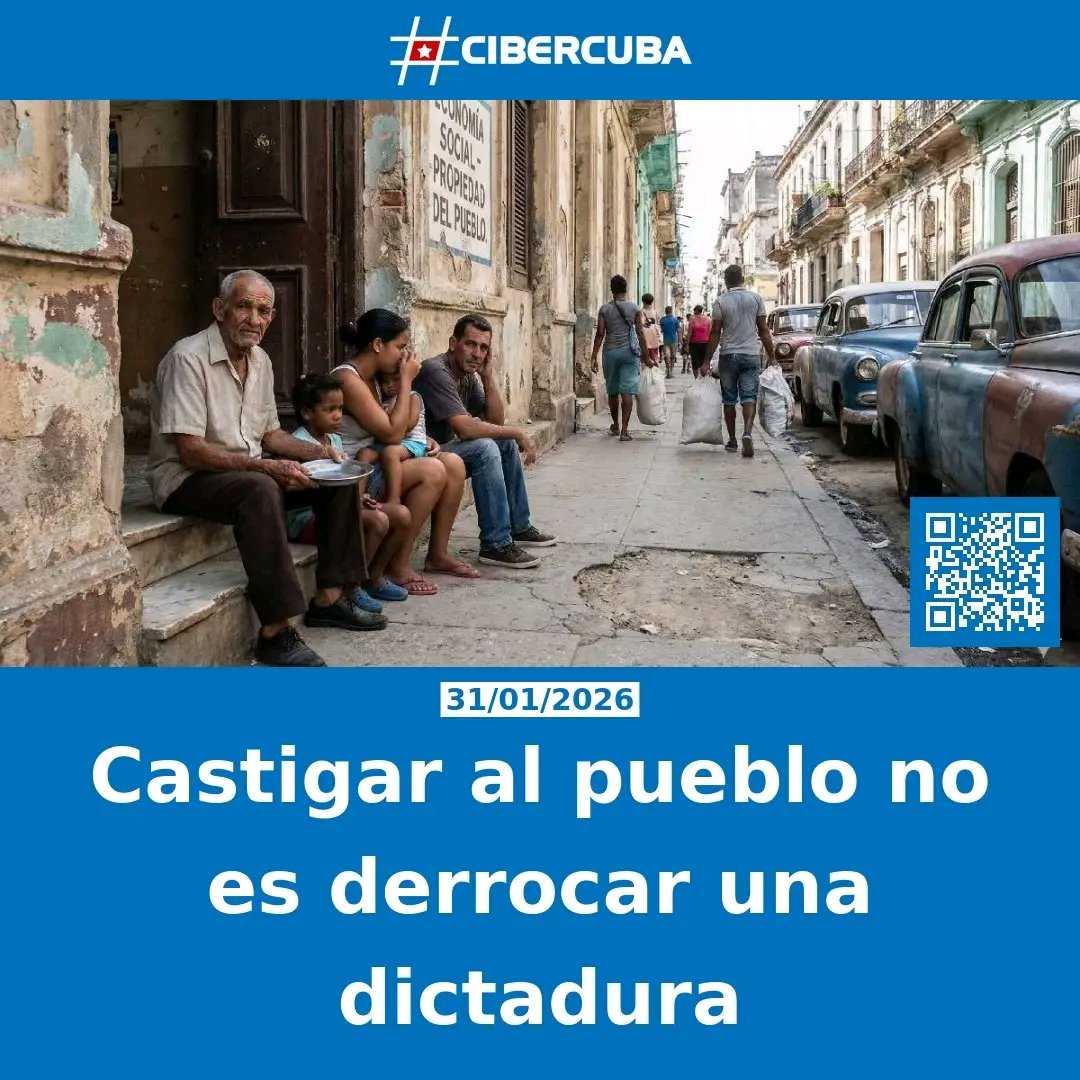 ElNecio_Cuba's tweet photo. INSÓLITO: El sitio CiberCuba, financiado e instalado en el exterior para atacar al gobierno cubano, acaba de lanzarse este titular y se posicionan por primera vez contra las medidas de Trump para ahogar al pueblo cubano. https://t.co/ITmjEkafAn