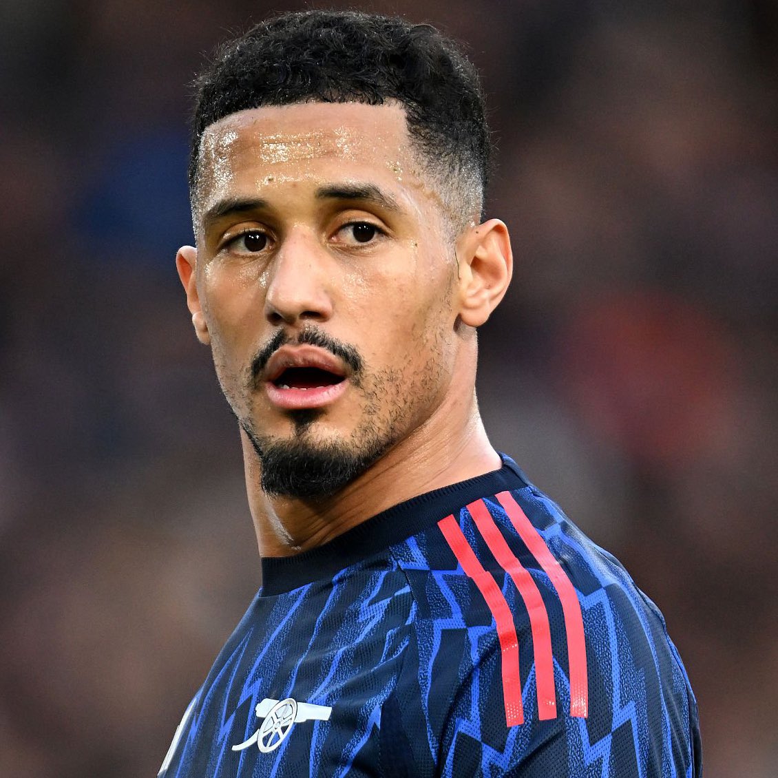 DailyAFC's tweet image. 📊 William Saliba recorded his 50th Premier League clean sheet for Arsenal today (119 starts), with only David Seaman &amp;amp; Patrick Vieira needing fewer starts (118) to reach this milestone for the club. 🚧⛔️ [@HarveyDownes92]