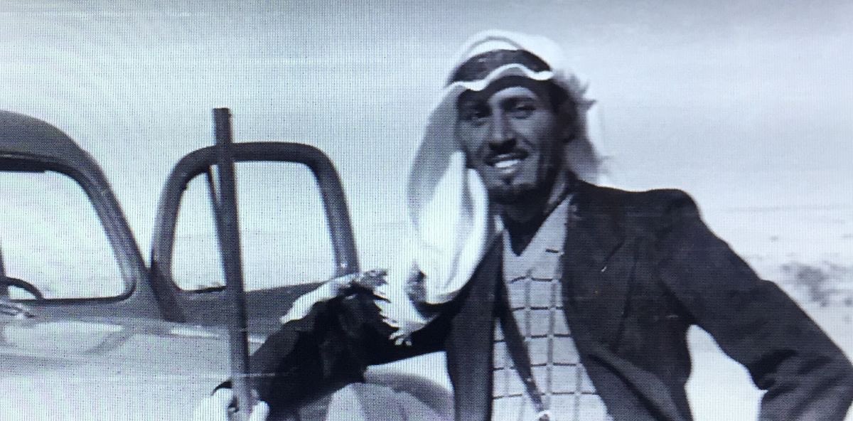 الملك عبدالله بن عبدالعزيز - رحمه الله - في شبابه..🤍