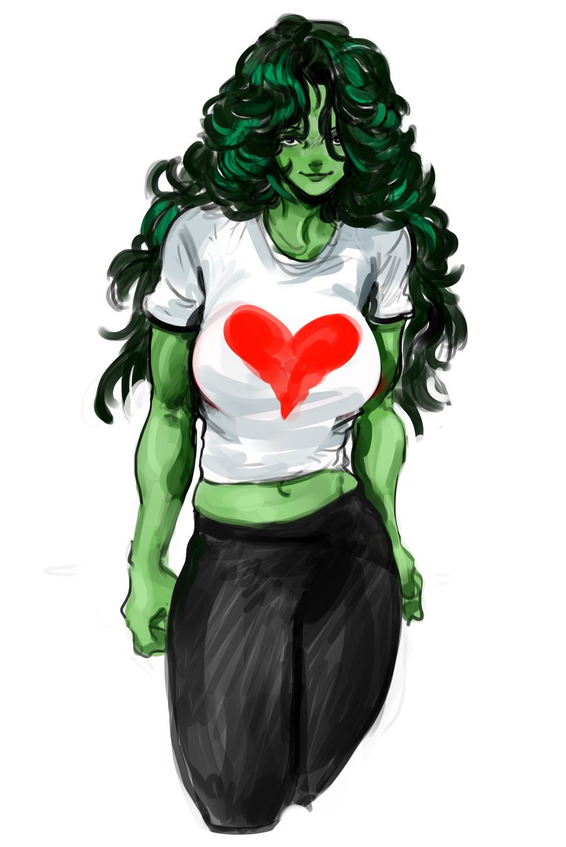 「She hulk」|Nifeのイラスト