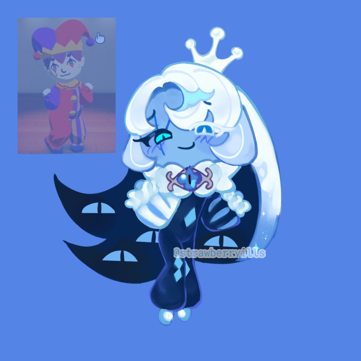 Hugh morris~! HAH!
tried something new
#cookierunkingdom #shadowmilkcookie