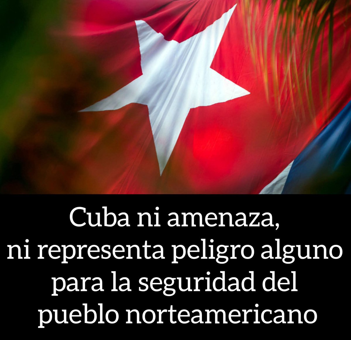 <a href="/DiazCanelB/">Miguel Díaz-Canel Bermúdez</a> Ante cada agresión mayor, #CubaEstáFirme unida y preparada para no dar tregua a los enemigos que llenos de odio aspiran a la anexión y el coloniaje. 
A #Cuba NO la tendrán jamás. #YoSigoAMiPresidente <a href="/DiazCanelB/">Miguel Díaz-Canel Bermúdez</a> <a href="/PartidoPCC/">Partido Comunista de Cuba</a>
<a href="/DrRobertoMOjeda/">Dr. Roberto Morales Ojeda</a>