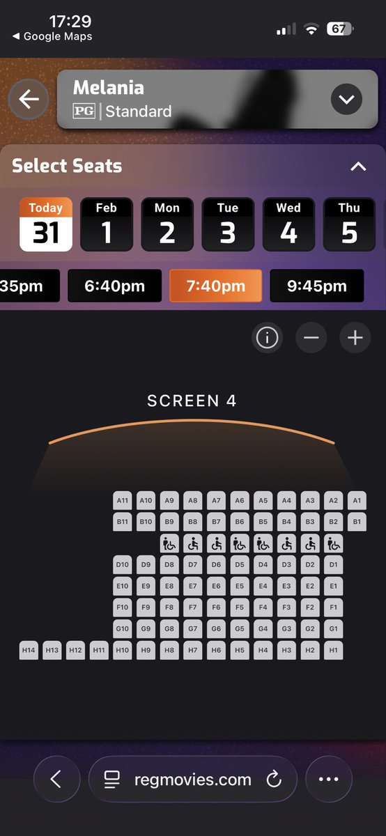 <a href="/mmpadellan/">BrooklynDad_Defiant!☮️</a> <a href="/realDonaldTrump/">Donald J. Trump</a> The Regal McDonough theater in Atlanta, GA has seats available for all shows if anyone can’t get in anywhere else.