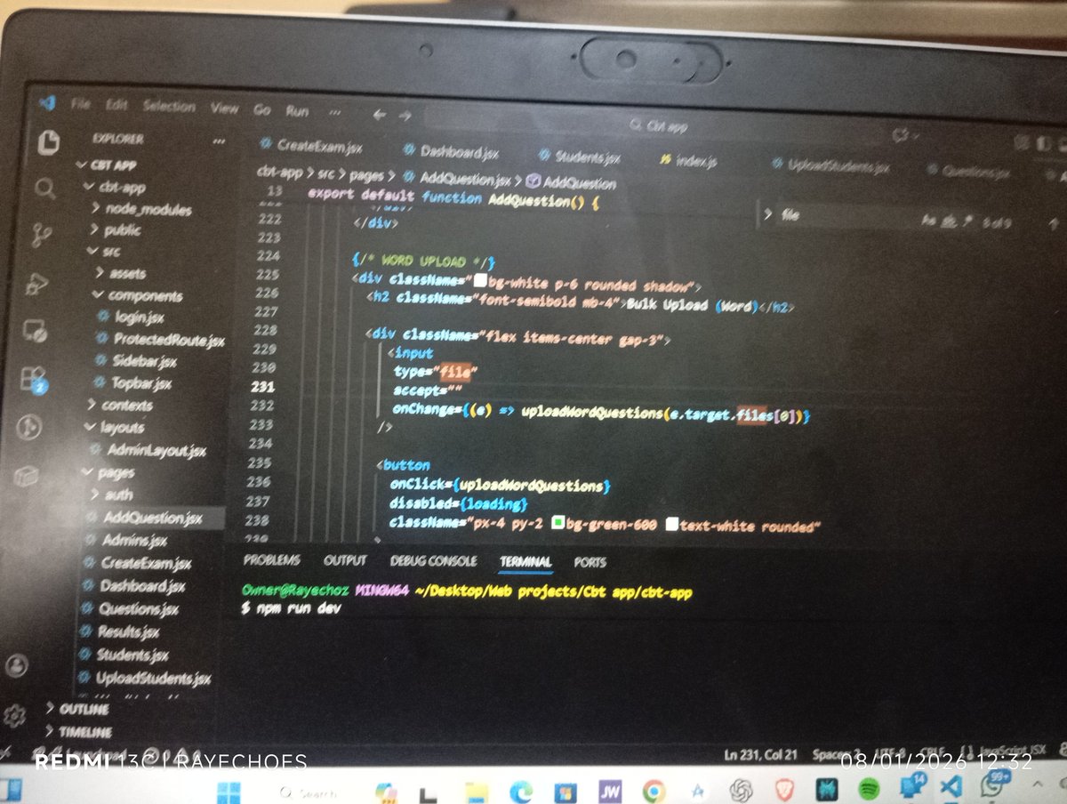 racheal_ad47858's tweet photo. New year, new connections.
I’m Raymond—Web &amp; Mobile Developer.
If you’re into tech, coding, or building cool stuff, let’s connect. Drop a 'Hi' below!
#BuildInPublic #WebDev #MobileAppDev #TechCommunity https://t.co/CMVT5pqOVn