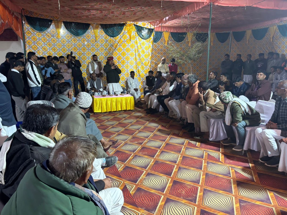 Govind Ram Meghwal tweet media