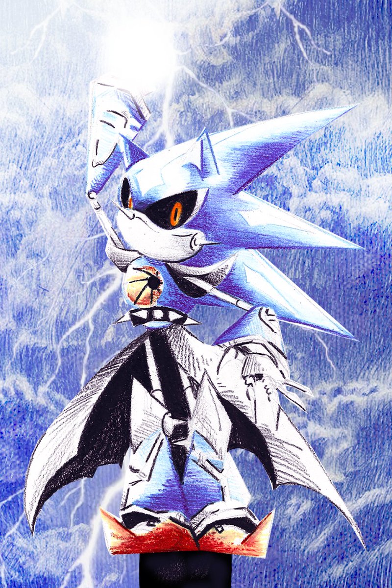 Neo Metal Sonic Commission for @/Dust061