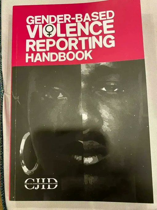gijnAfrica's tweet photo. Are you reporting on Gender-Based Violence?

Check out this @CJIDAfrica Reporting Handbook.

The handbook aims to help journalists &amp; the media report cases of Gender Based Violence better, &amp; to help fight harmful social &amp; cultural norms.

Download 👉 https://t.co/HfrcipjFZl https://t.co/sIRLUux2jb