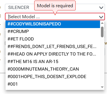 Clonewar1's tweet photo. The first model that shows up on eForms right now lol

I wonder if it's referring to registered sex offender Cody WIlson 🤔 https://t.co/a2GCi8LMie https://t.co/vVwsODkorS