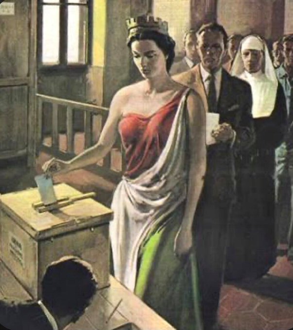 #AccaddeOggi #1febbraio 1945; anche le donne vanno a votare dopo l'introduzione in Italia del suffragio universale. 
Uno dei sogni e una delle conquiste civili per l'empowerment delle donne grazie al grande contributo della #Massoneria.
Leggi in #Erasmo ▶️ bit.ly/3pGZUOm