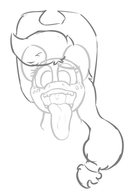 Alright alright, apologies for spamming your timeline! As a palate cleanser, have a recent sketch I may or may not finish!

AJ: "Something something - ah still don't understand why ahm 'sposed to be holding mah mouth open?"

Me: an intellectual