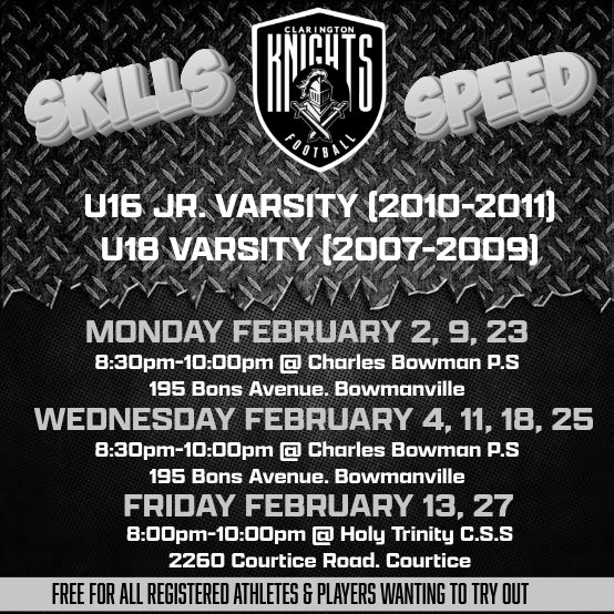 Clarington Knights Football tweet media