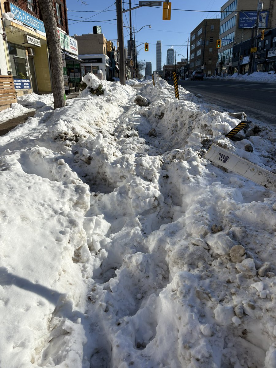 Beth_Levy66's tweet image. Eglinton bike lanes. Today. 
Beware of mayoral wannabes who cherry pick facts and data to fit their agenda of anger and grievances. #TOpoli