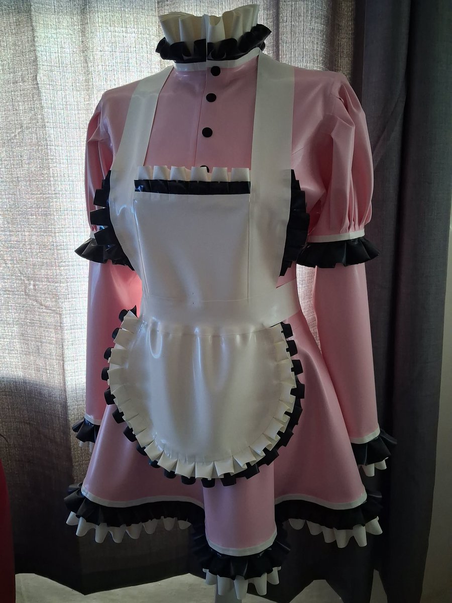 fetasialatex's tweet photo. Our new maid dress is ready to serve https://t.co/uEOankSAFF