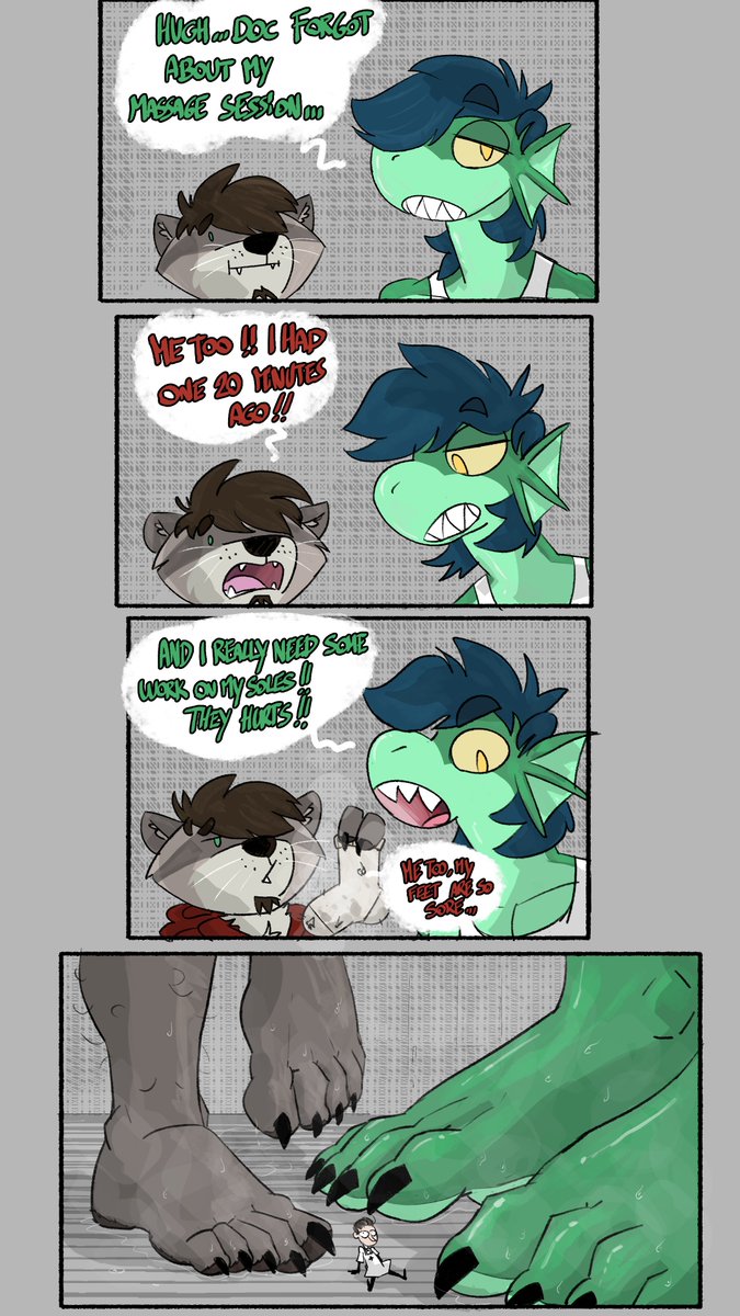 My crewmates <a href="/MTC20003/">Codex19900</a> and <a href="/itsthefrankiee/">Blaze</a> are being very needy for massages these days -_-''
I'm kinda unable to provide that service...I think ???