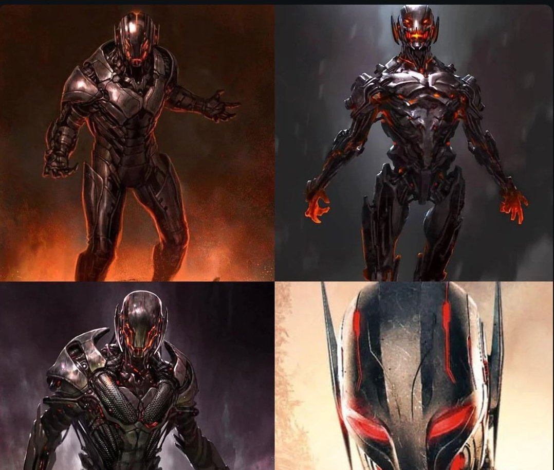 Discarded Ultron designs from The Avengers Age of Ultron 🚨 

What do you think?