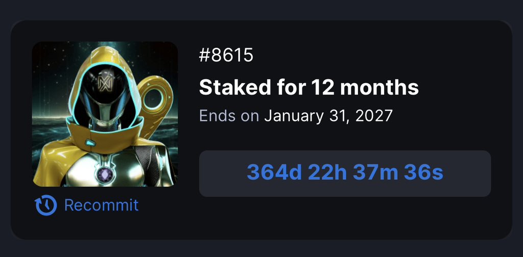 Officially a MetaWinner again. 

Massive thanks to <a href="/JustSomeRekt/">JustSomeRekt</a> for this incredible deal 🤝🔥

No fucking around. 
Staked for 12 months 🔐

<a href="/MetaWin/">METAWIN.COM</a> <a href="/Skelhorn/">SKEL</a>