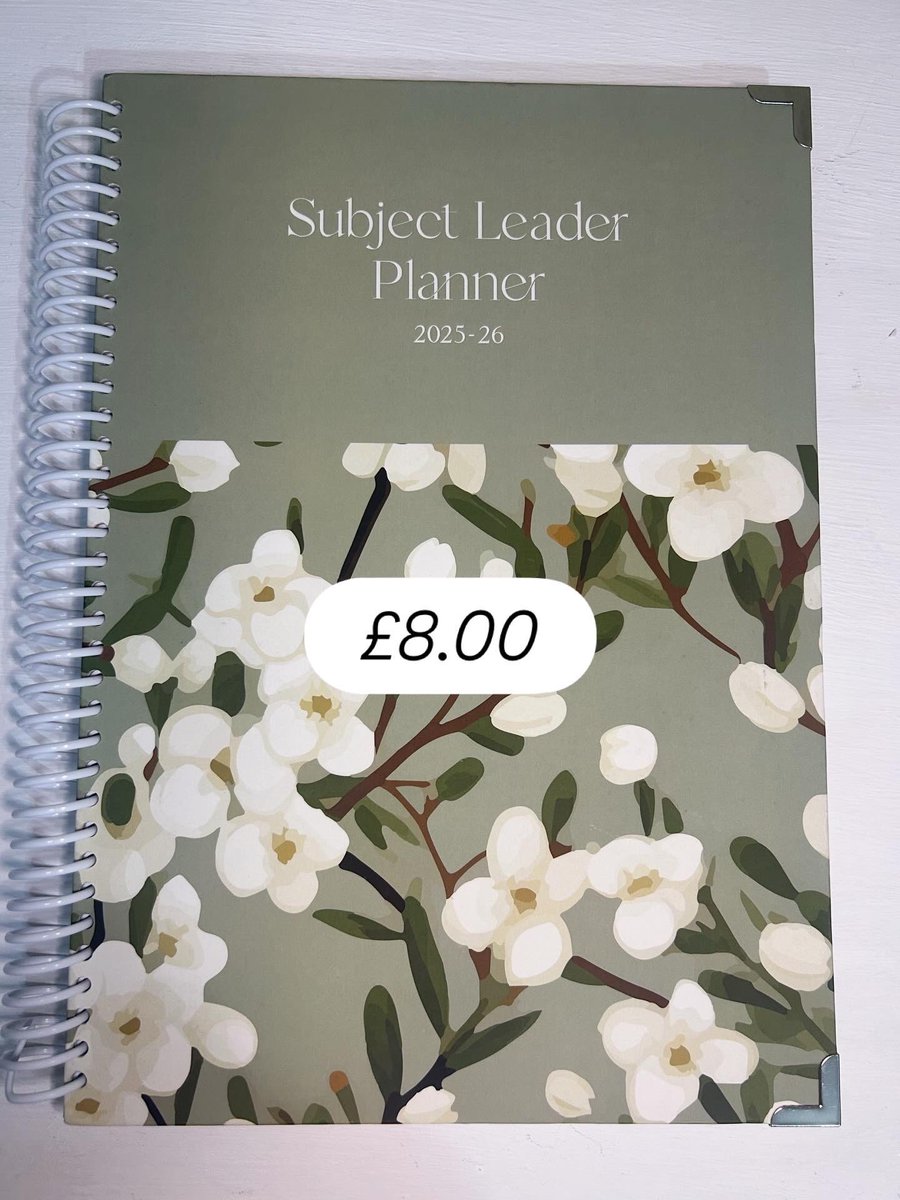 Tidy Think Educator Planners tweet media