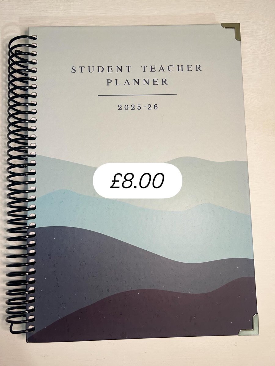 Tidy Think Educator Planners tweet media