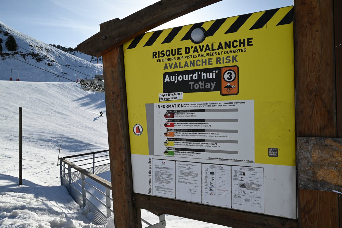 Image de Préfète de l'Isère - #RisqueAvalanche 🏔️| En raison des récentes chutes de neige, le risque d’avalanches restera marqué