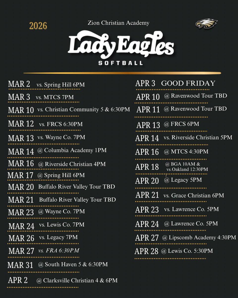 ZCA Softball tweet media