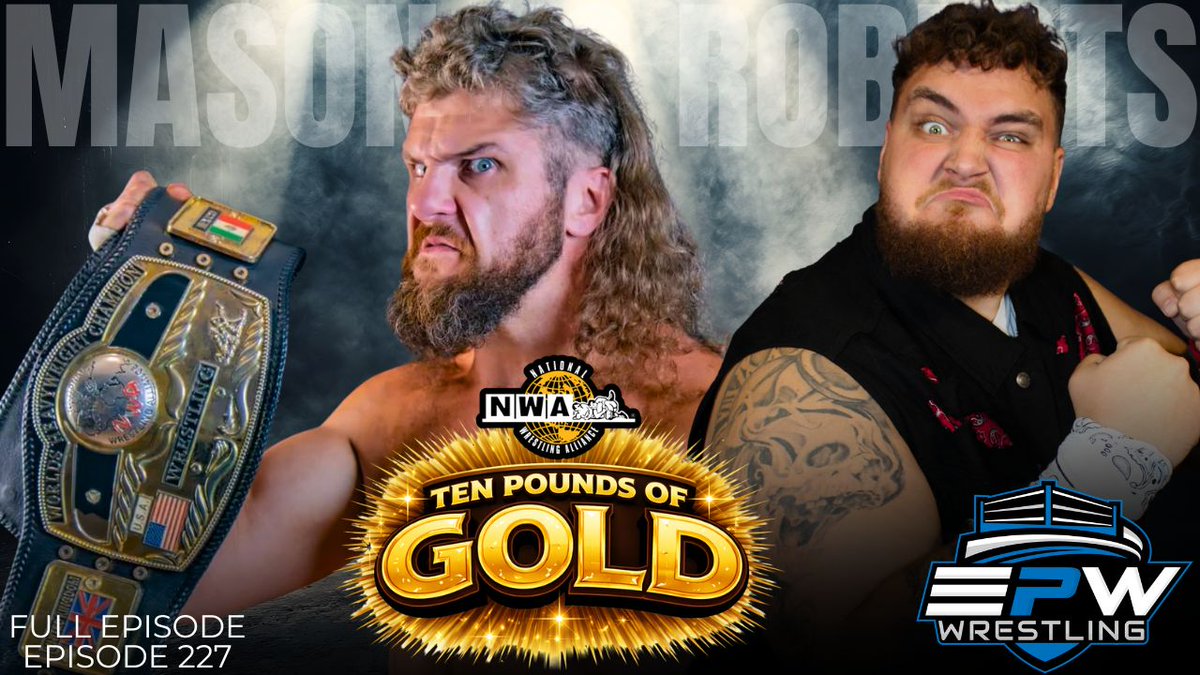 The <a href="/nwa/">NWA</a> Worlds Heavyweight Championship is on the line! <a href="/ThrillbillyTCB/">Silas Mason</a> defends against <a href="/Aaron_Roberts01/">Aaron Roberts</a> 
Check it out! 
▶ youtu.be/Y5U_iXDxoZU