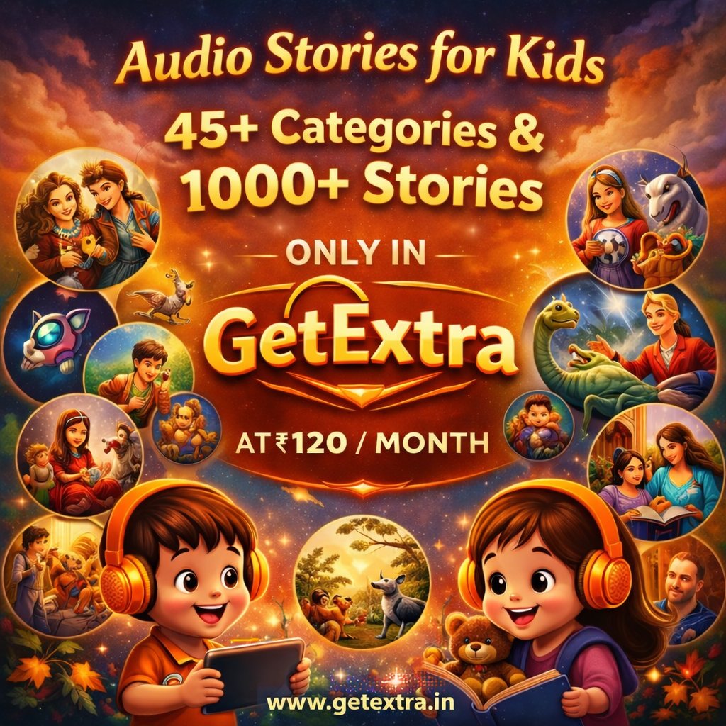 getextra_in's tweet photo. 🎧✨ Audio Stories for Kids Fun, Learning &amp; Imagination!
👧🧒 45+ Categories | 1000+ Stories
Fairy Tales, Panchatantra, Moral Stories, Mythology, Adventure और बहुत कुछ
वो भी सिर्फ़ ₹120/month में, ONLY on GetExtra 💛

Website - 🌐 https://t.co/zBUrYVSUF5 https://t.co/RmSL0lhgcR