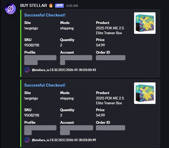 Stellar AIO tweet media
