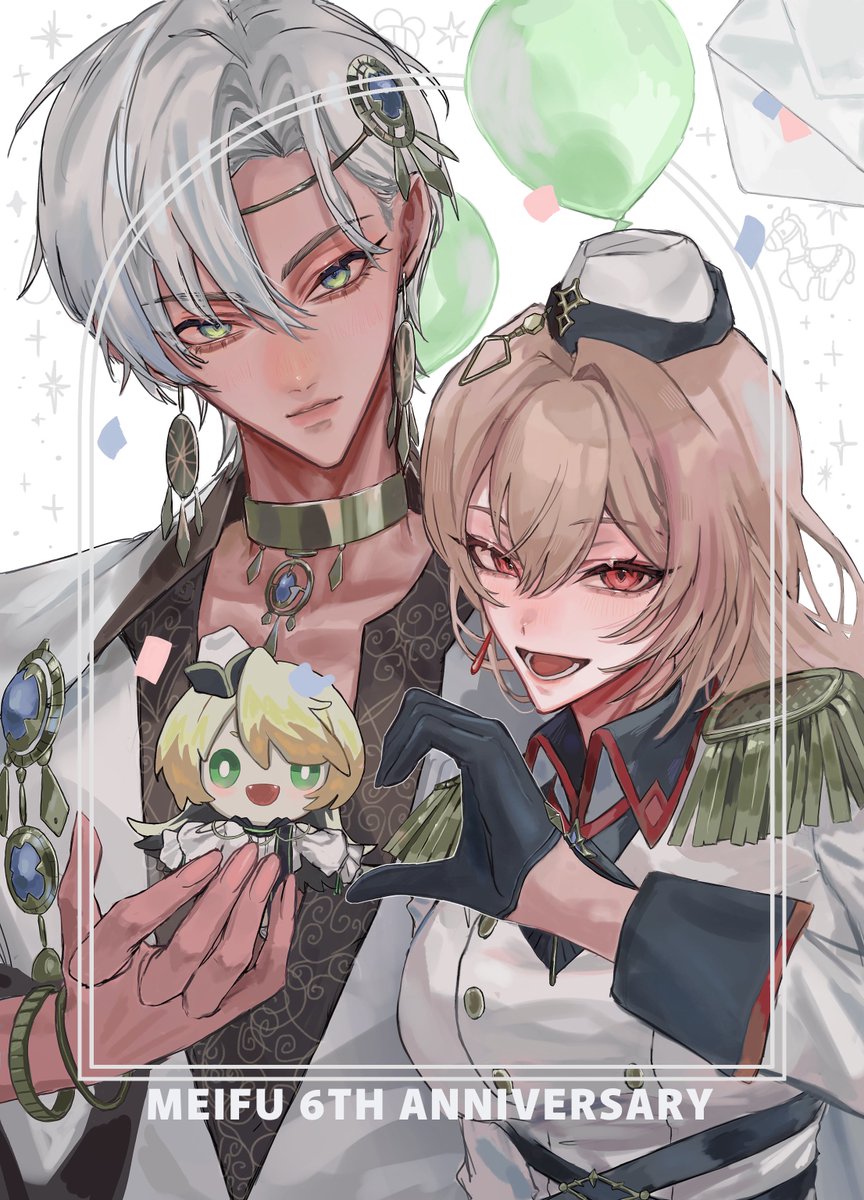 ㊗️🥳ꕀ꙳ #メイフ6周年