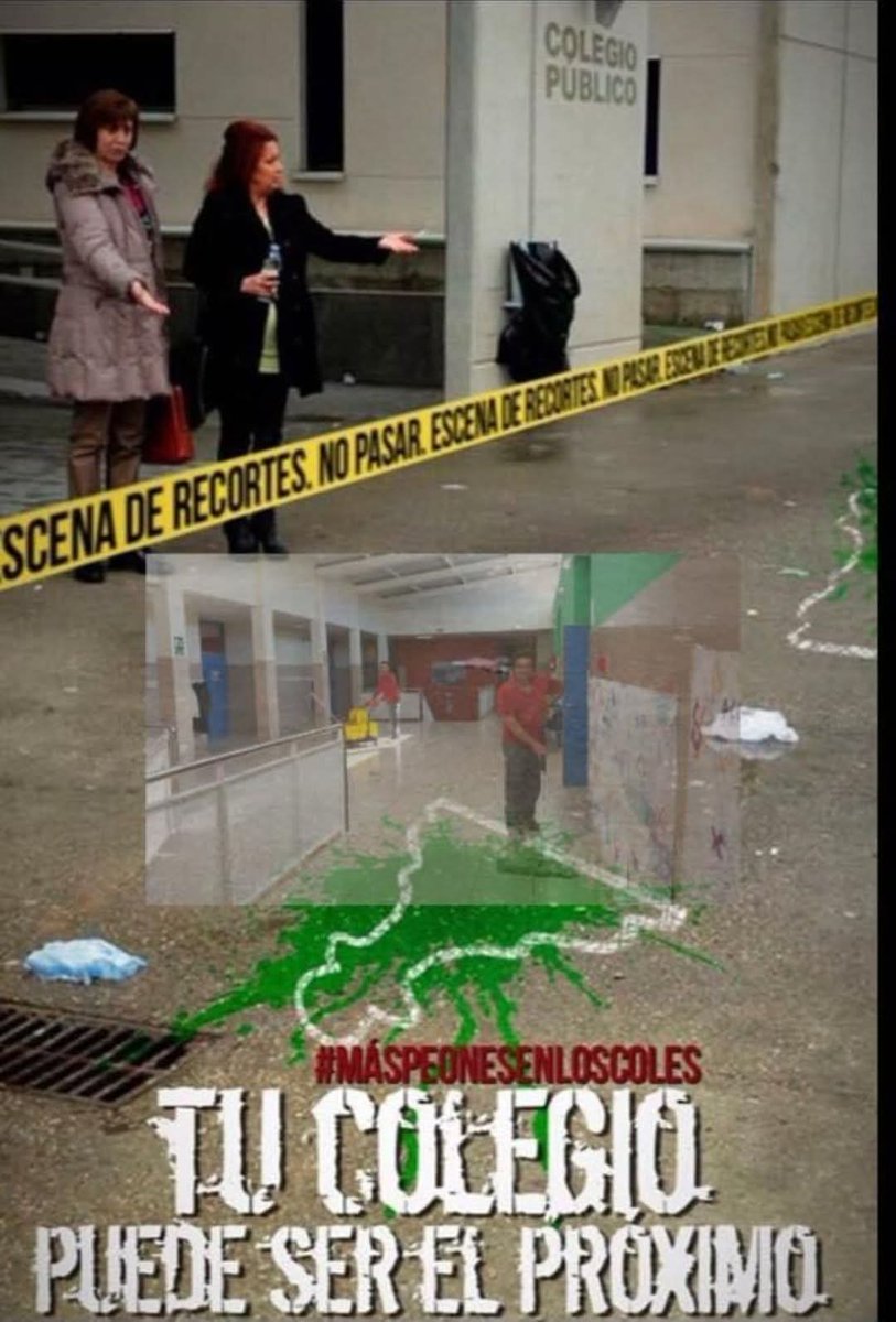 <a href="/PPAytoSevilla/">Sevilla Popular</a> Hay pruebas de eso? O habrá que ponerles una denuncia? Le vamos a  mandar fotos de como están la mayoría de los coles, anegados, sumideros que no tragan, ramas de arboles por todos lados, cubiertas caídas,.. y suma y sigue..nosotros se lo podemos demostrar gráficamente..