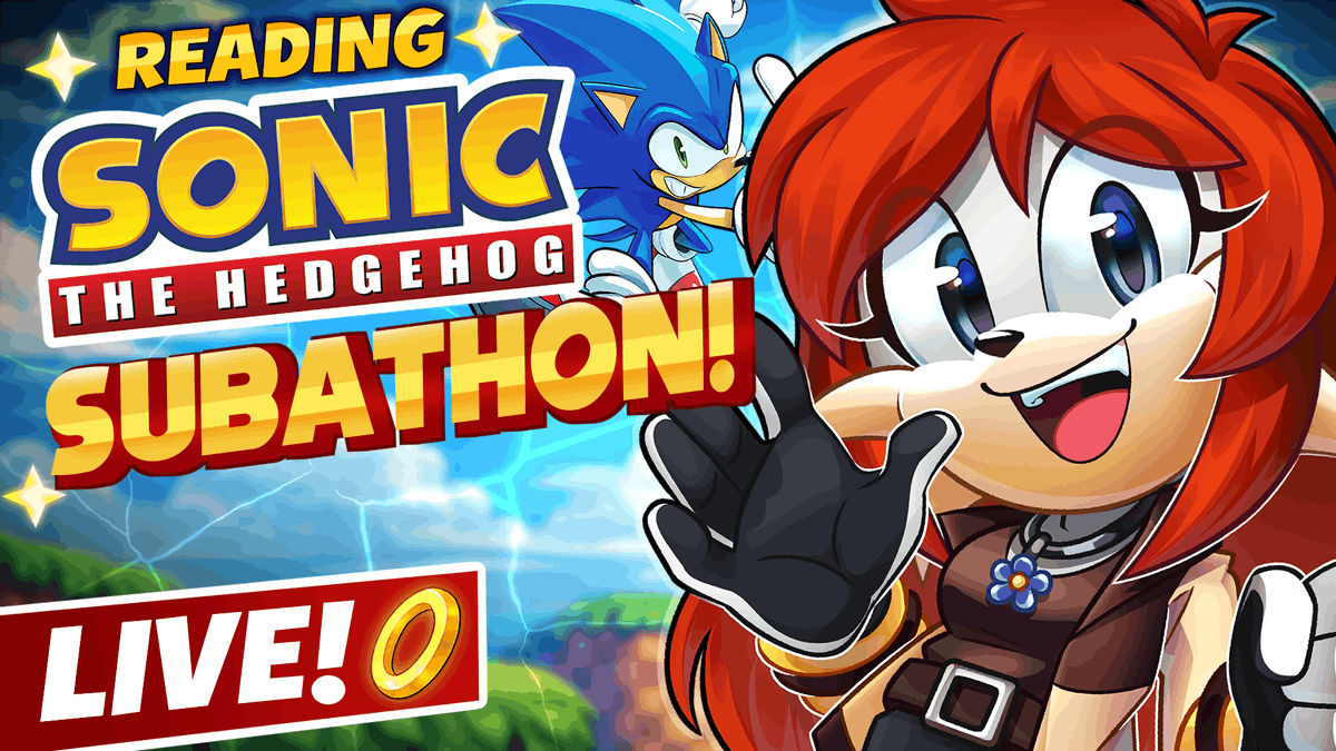 ⭐️GOING LIVE! ⭐️

We’re diving straight into the Sonic IDW comics LIVE on Twitch! First time reader here!

How it works:
1 Sub = 1 more issue

🌟 twitch.tv/Shadoukun

#VTuber #Subathon #SonicTheHedgehog #IDWComics #SonicIDW