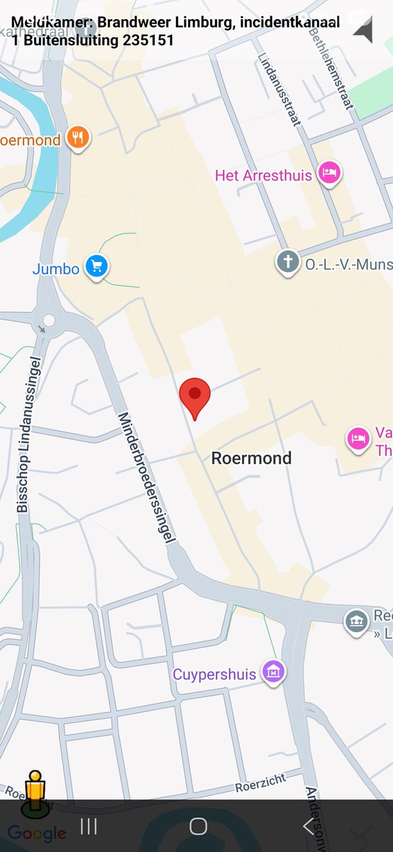 Buitensluiting in Roermond - Inzet Brandweer