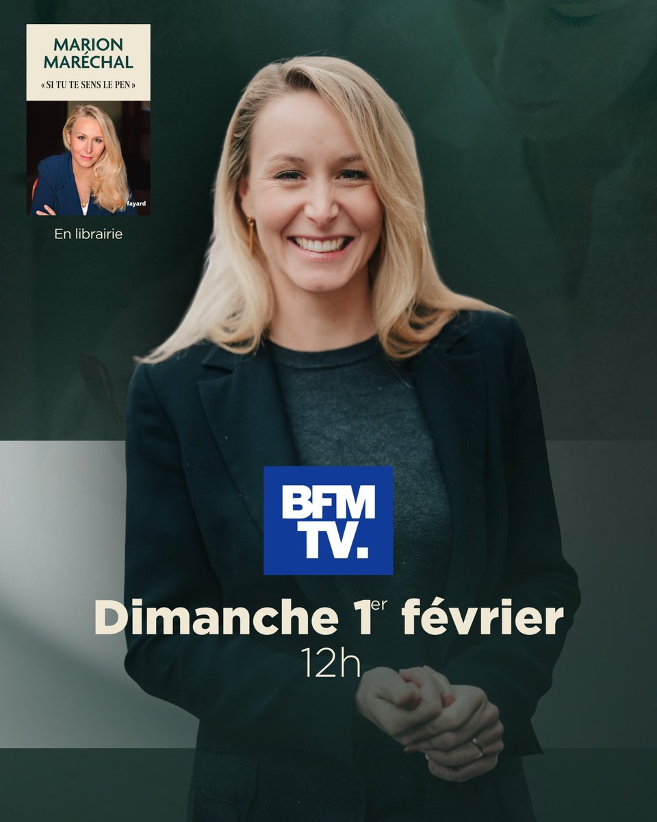 Marion Maréchal tweet media