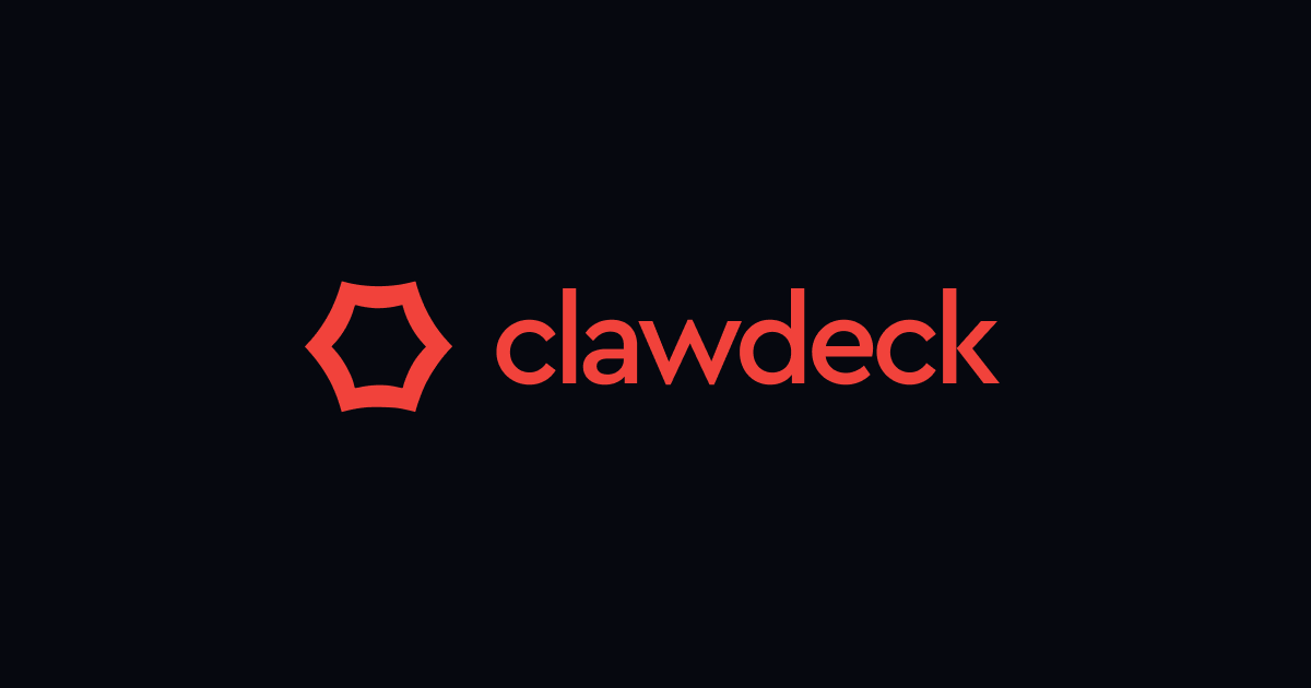 claw_deck's tweet image. We're an open source dashboard to manage, monitor, and orchestrate your AI agents. Built with and for🦞 @openclaw